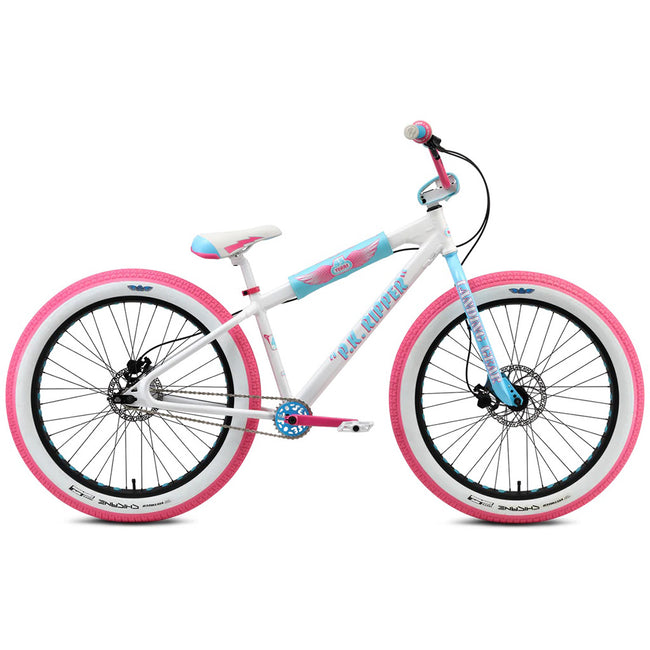 SE Bikes Fat Ripper 26&quot; BMX Freestyle Bike-South Beach White - 1