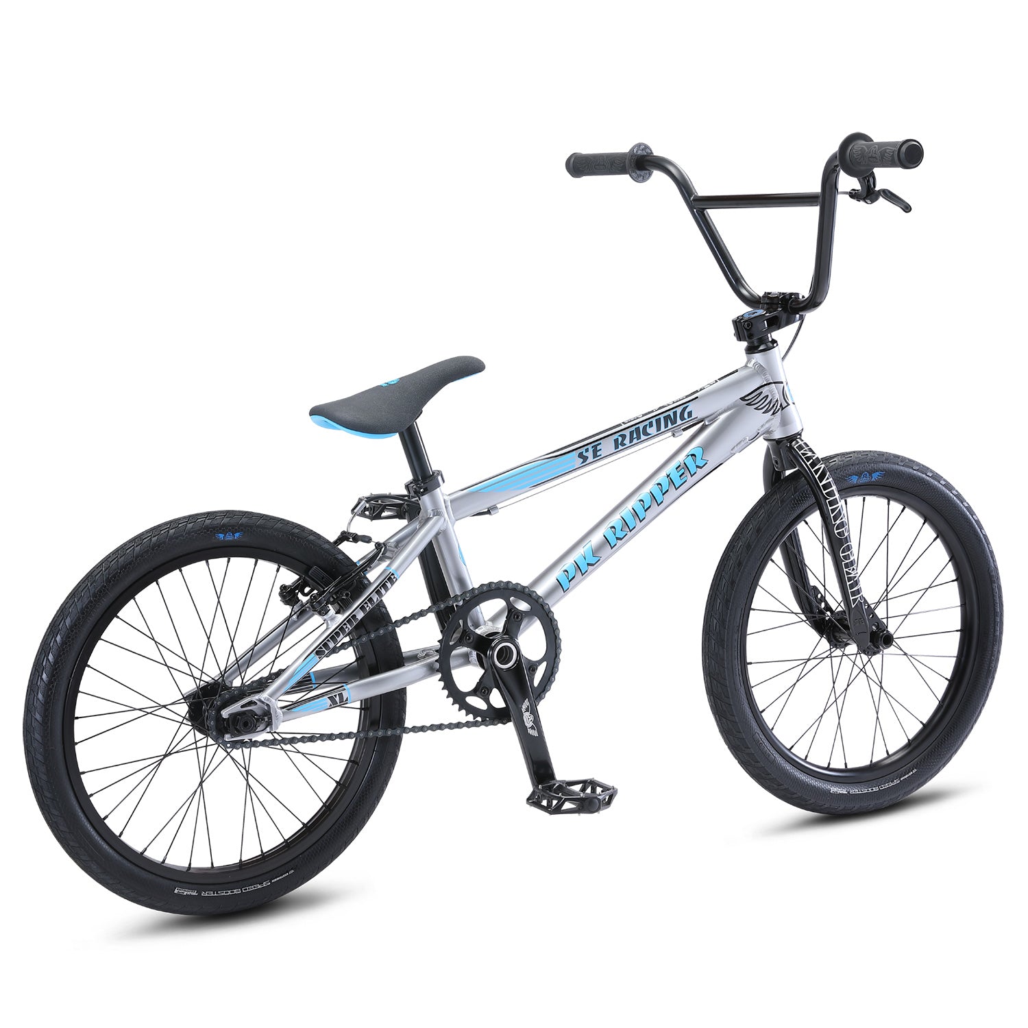 SE Bikes PK Ripper Super Elite Pro XL BMX Race Bike Silver J R