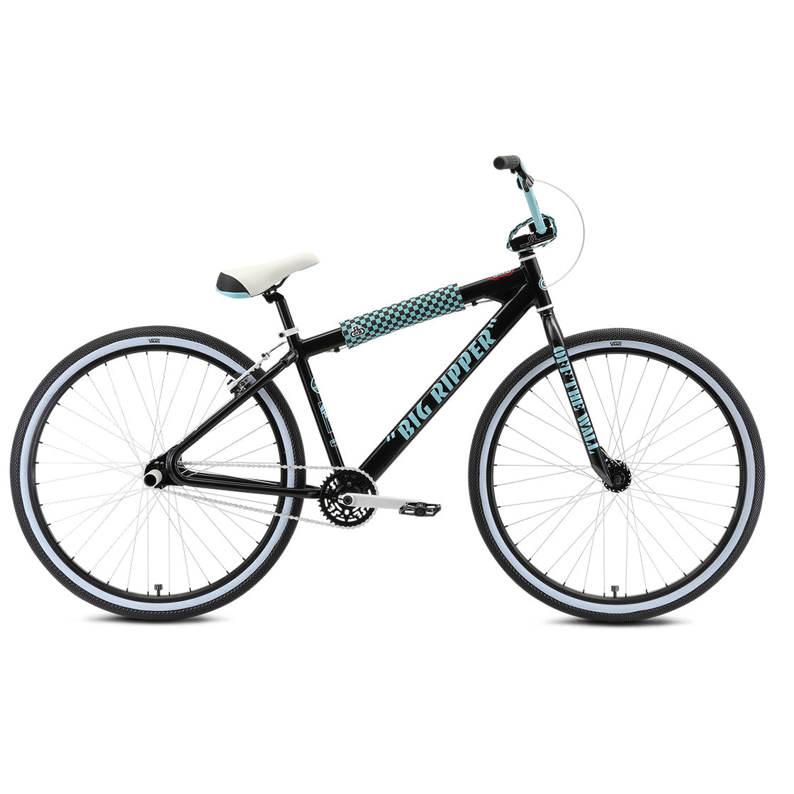 SE Vans Big Ripper 29-inch BMX Freestyle Bike-Black at J&R