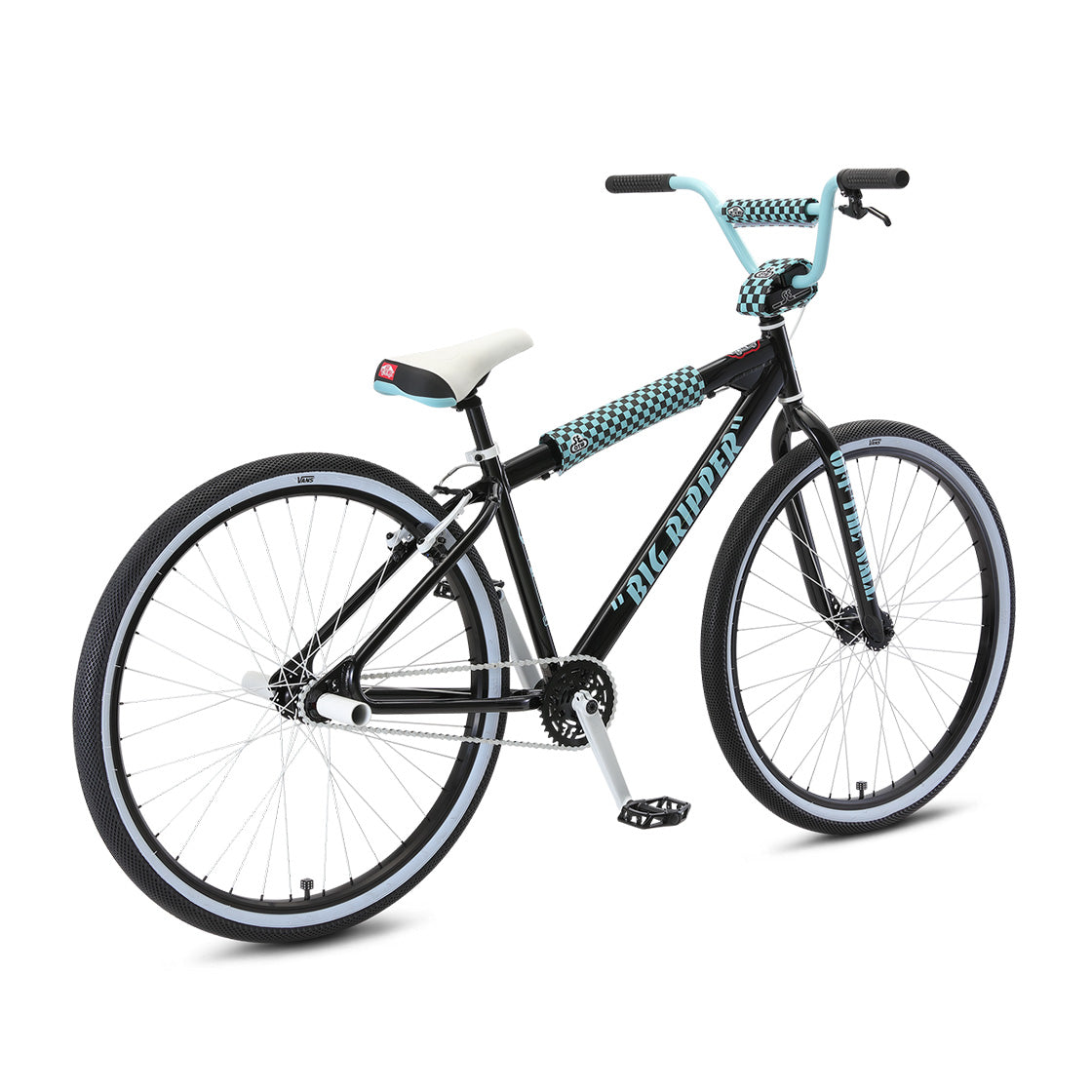 SE Vans Big Ripper 29-inch BMX Freestyle Bike-Black at J&R