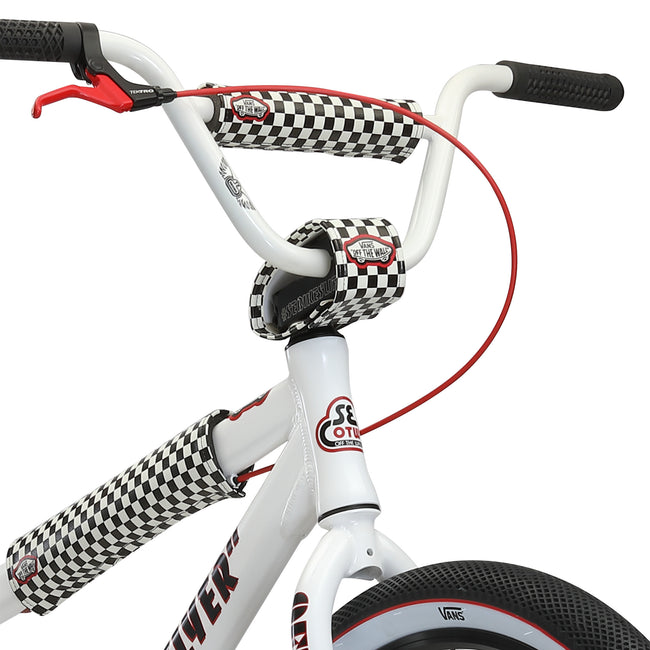 SE Vans Blocks Flyer 26-inch BMX Freestyle Bike-White at J&R Bicycles â J&R Bicycles, Inc.
