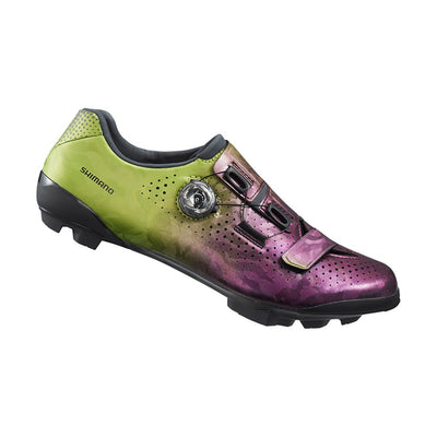 Shimano RX-8 Clipless Shoes-Purple/Green