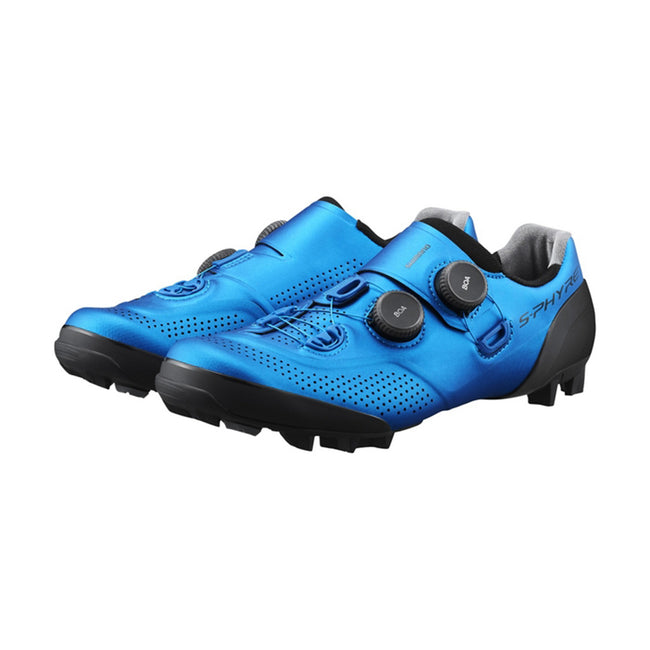 Shimano XC902 S-Phyre Clipless Shoes-Blue - 3