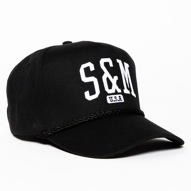 S&amp;M SMU Snapback Hat - 1