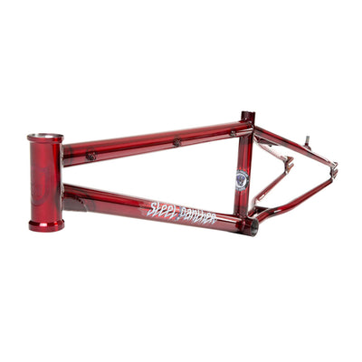 S&M Steel Panther BMX Frame-Candy Red