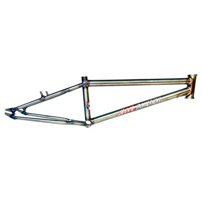S&M Steel Panther BMX Race Frame-Gloss Clear
