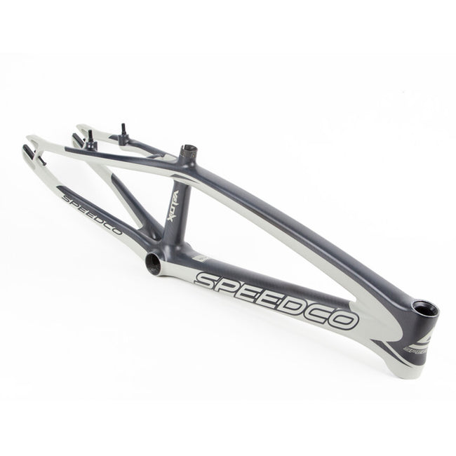 SpeedCo Velox v2 Carbon BMX Race Frame-Matte Concrete - 1