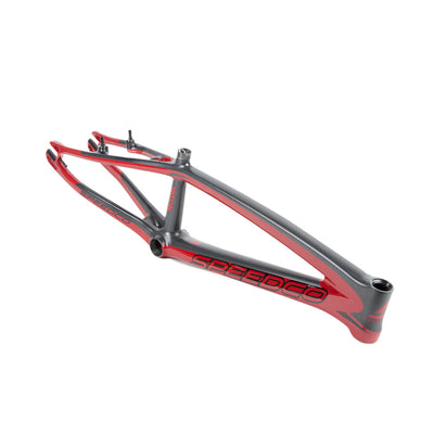 SpeedCo Velox v2 Carbon BMX Race Frame-Semi Gloss Redwine