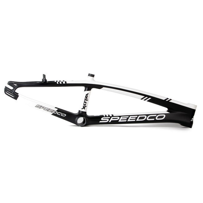 SpeedCo Velox v3 Carbon BMX Race Frame-Matte White - 1