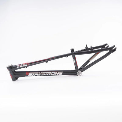 Stay Strong For Life V4 Alloy BMX Race Frame-Grey/Silver