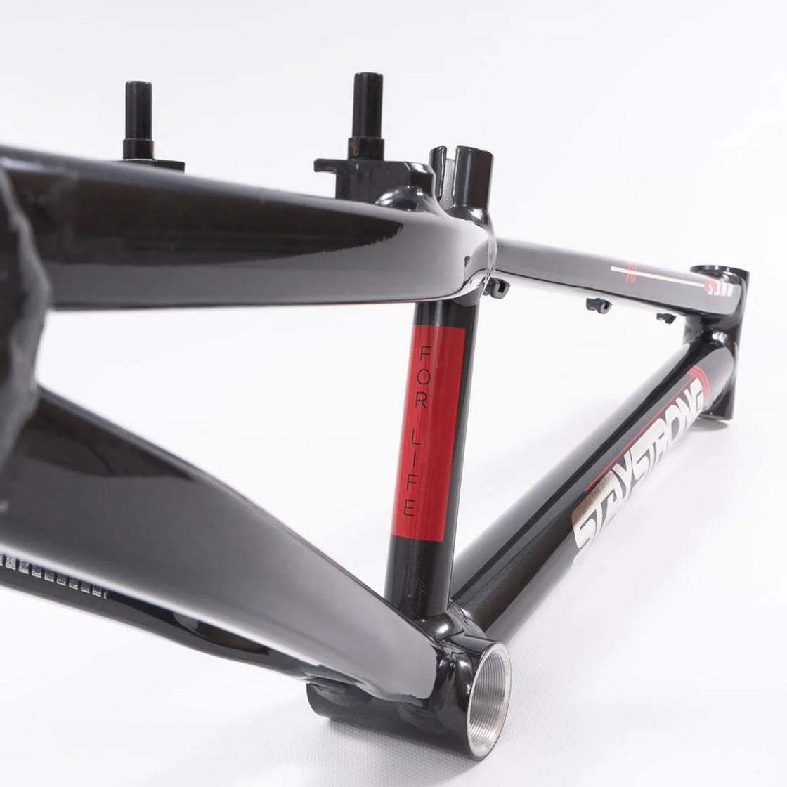 Stay Strong For Life V4 BMX Race Frame-Grey-Silver – J&R Stay Strong For Life V4 BMX Race Frame-Grey-Silver – J&R