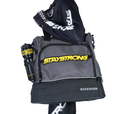 Stay Strong Race DVSN Chevron Helmet Bag Kit