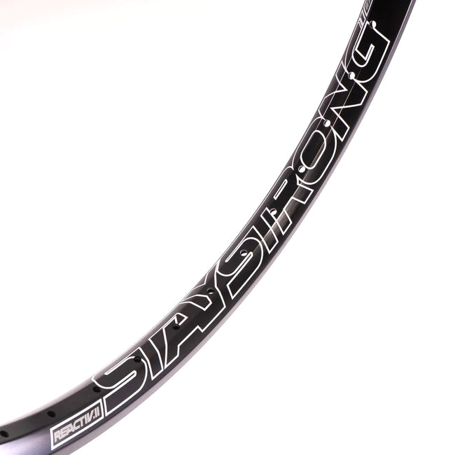 Ss Strong Rim Logo Stay Strong Reactiv 2 BMX Race Rim-Front-20x1.75in – J&R Bicycles, Inc.