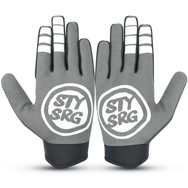 Stay Strong Rough BFS BMX Race Gloves-Black/Yellow - 2