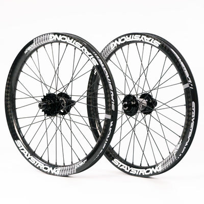 Stay Strong DVSN V3 Carbon Disc Pro BMX Race Wheelset-20x1.75"