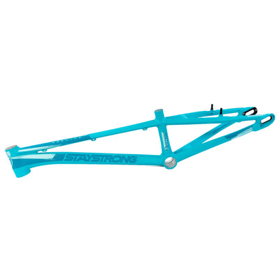 Stay Strong For Life V3 BMX Race Frame-Aqua