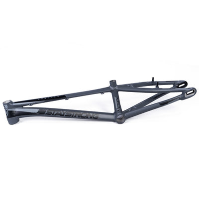 Stay Strong For Life V3 Alloy BMX Race Frame-Stealth