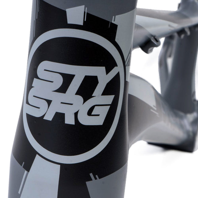 Stay Strong For Life V3 Alloy BMX Race Frame-Stealth - 6