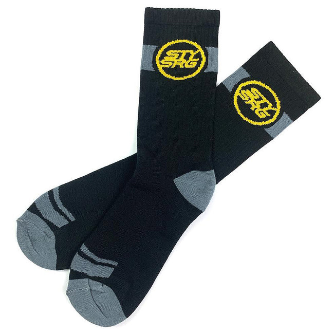 Stay Strong Icon Socks-Black - 1