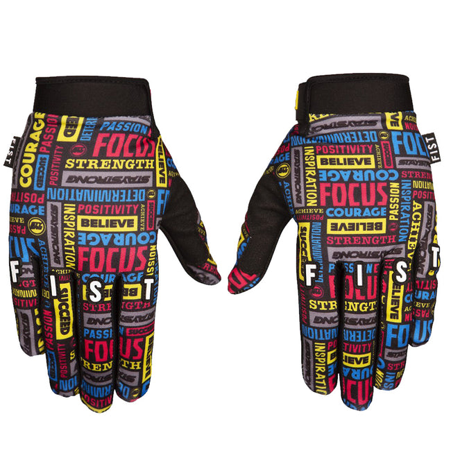 Stay Strong x Fist Stength In Your Hands BMX Race Gloves - 1
