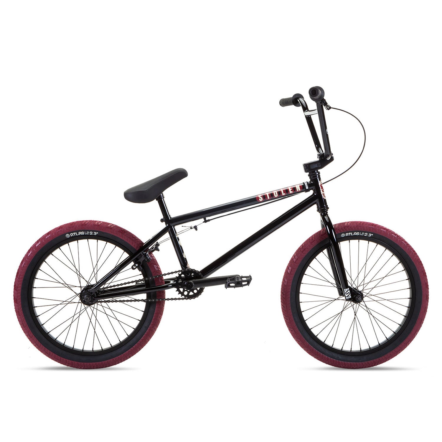 Stolen 2022 Casino XL 21TT BMX Freestyle Bike-Black/Red – J&R