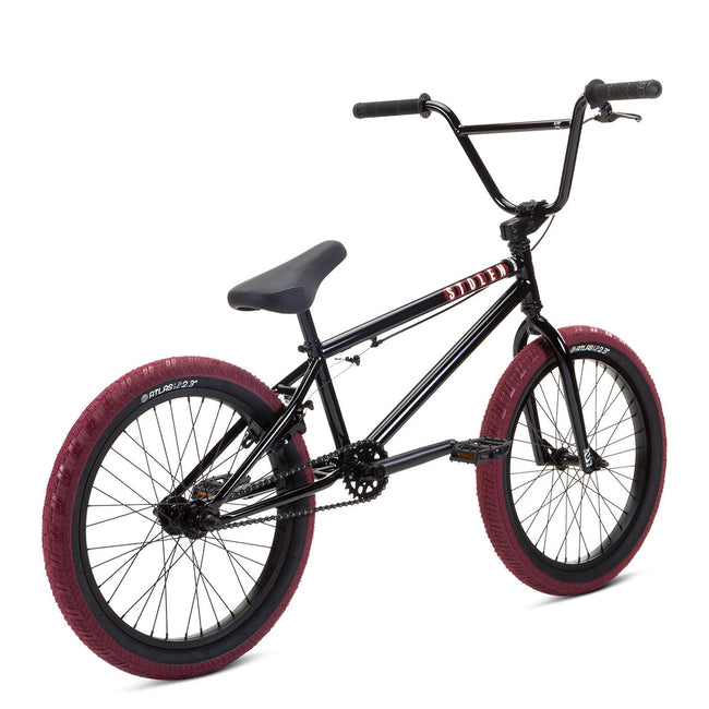 Stolen Casino XL 21&quot;TT BMX Freestyle Bike-Black/Red - 3