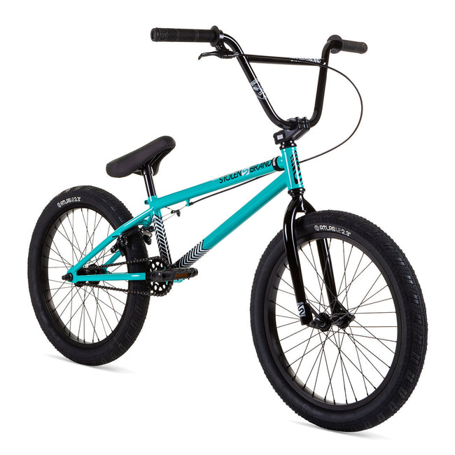 Stolen Compact 19.25&quot;TT BMX Freestyle Bike-Caribbean Green - 2