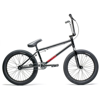 Stranger Spitfire - RHD 20.75"TT BMX Freestyle Bike-Gloss Black