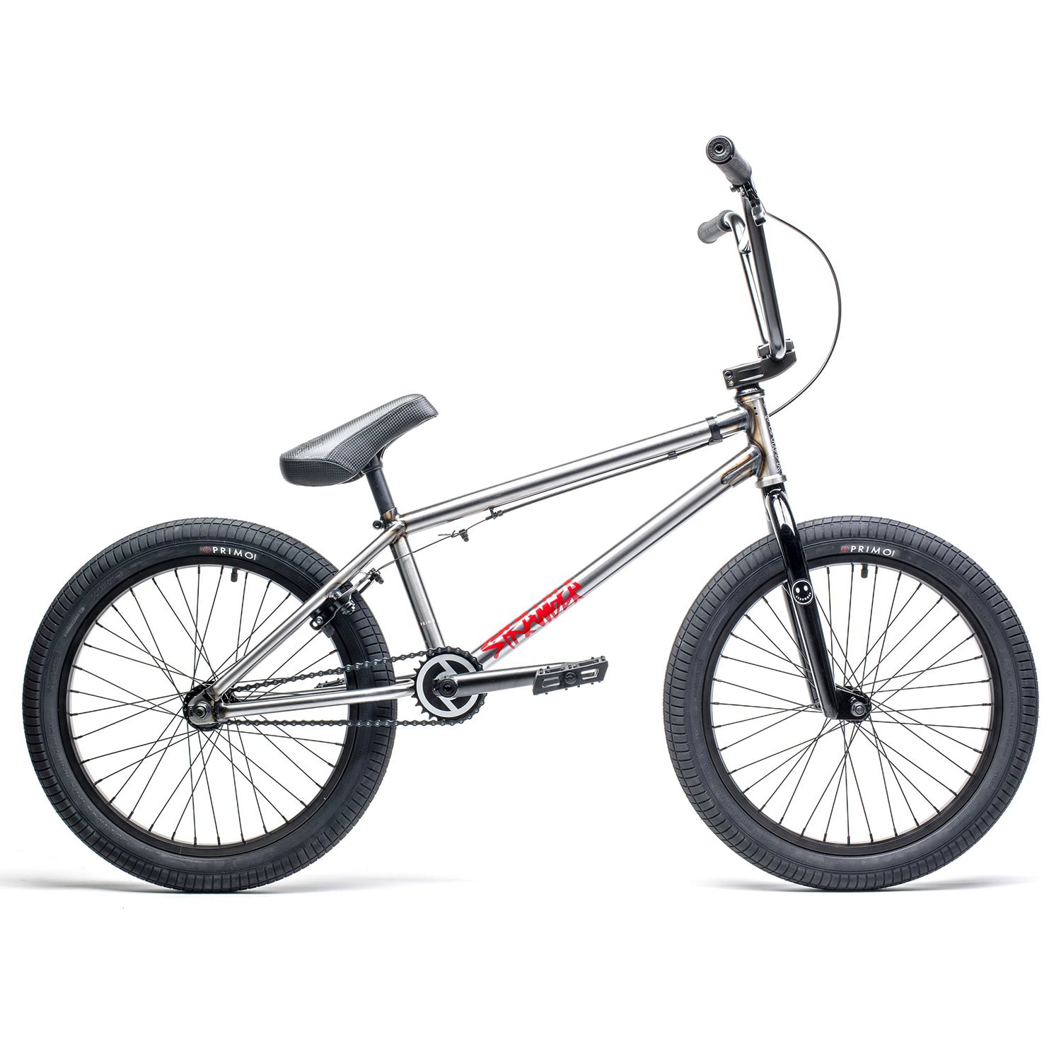 Stranger Spitfire - RHD 20.75-inch TT BMX Freestyle Bike-Gloss Raw