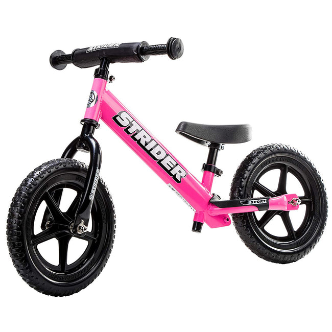 Strider 12 Pro Balance Bike-Pink - 1
