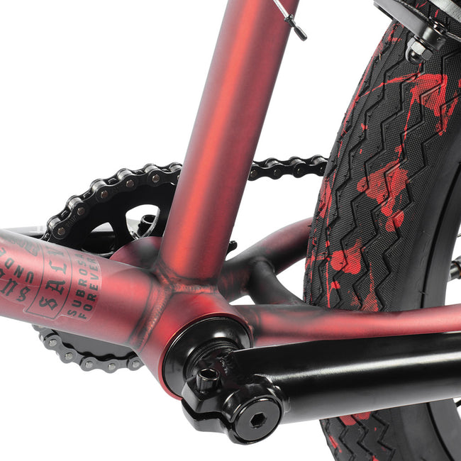 Subrosa Salvador 20.5&quot;TT BMX Freestyle Bike-Matte Trans Red - 9