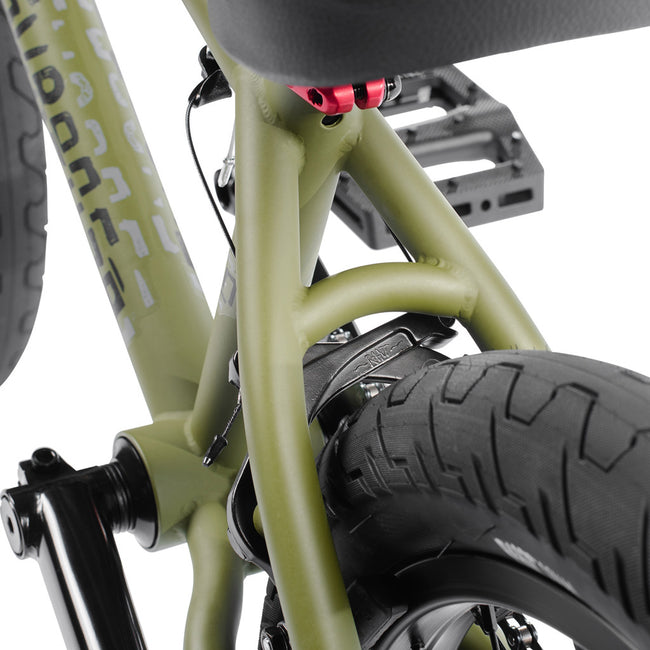 Subrosa Tiro 18&quot; BMX Freestyle Bike-Army Green - 7