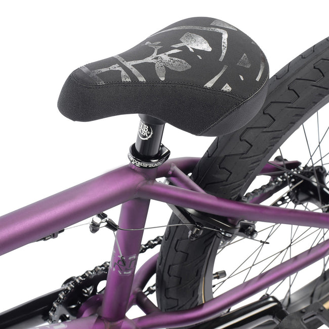 Subrosa Tiro 20.5&quot;TT BMX Freestyle Bike-Matte Trans Purple - 4