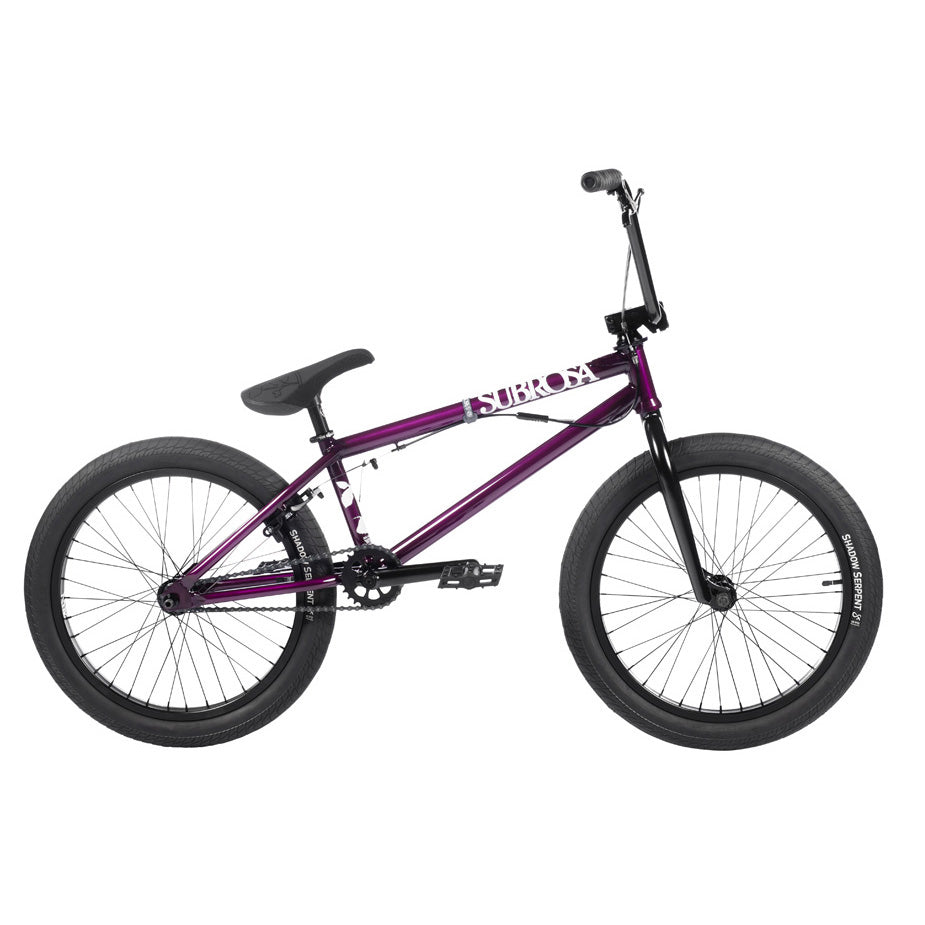 Subrosa 2022 Wings Park 20.2TT BMX Freestyle Bike-Trans Purple