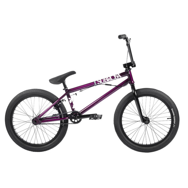 Subrosa Wings Park 20.2&quot;TT BMX Freestyle Bike-Trans Purple - 2