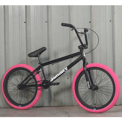 Sunday Blueprint 20"TT BMX Freestyle Bike-Gloss Black/Pink