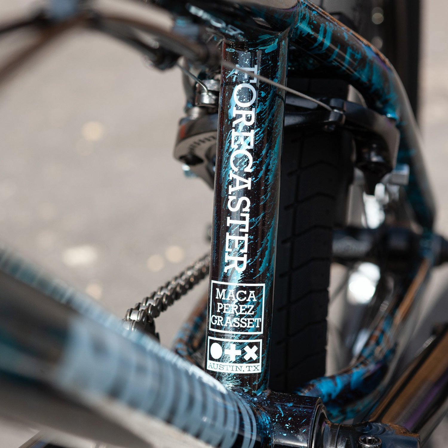 Sunday Forecaster 20.5TT BMX Freestyle Bike-Cyan Rain at J&R Sunday Forecaster 20.5TT BMX Freestyle Bike-Cyan Rain at J&R