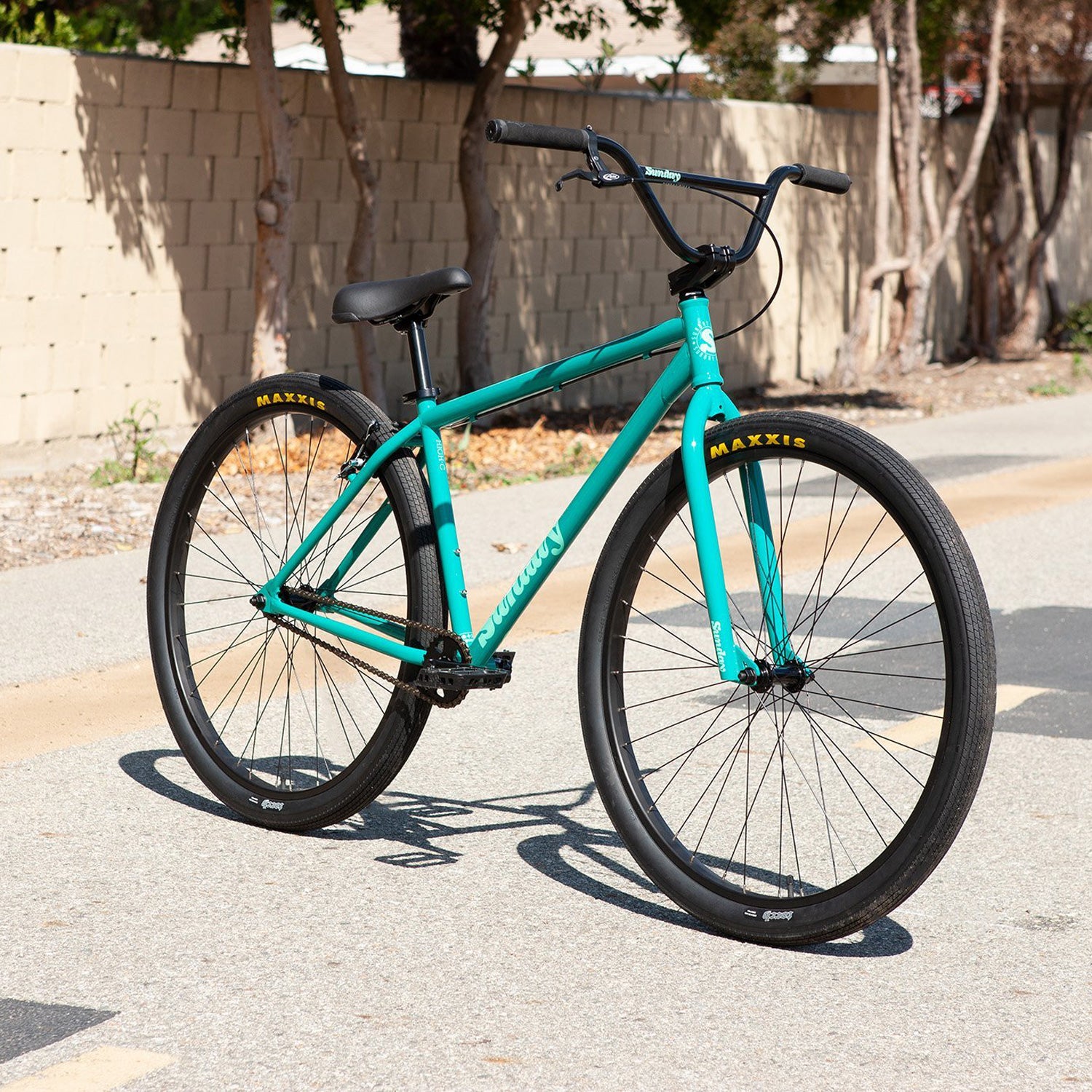 Sunday High-C 29in BMX Freestyle Bike-Gloss Billiard Green – J&R