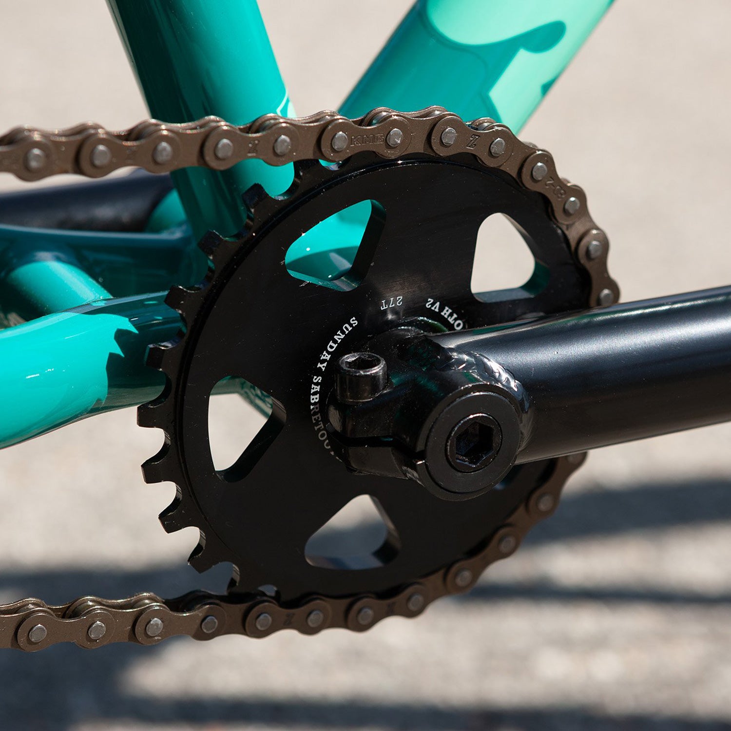 Sunday High-C 29in BMX Freestyle Bike-Gloss Billiard Green – J&R