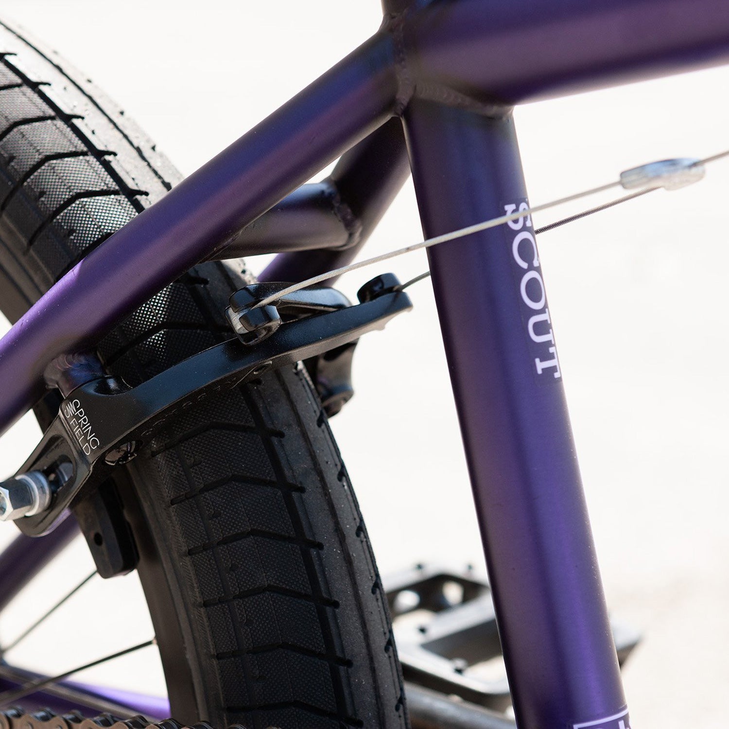 Sunday Scout 20.75TT Freestyle Bike-Matte Translucent Purple – J&R