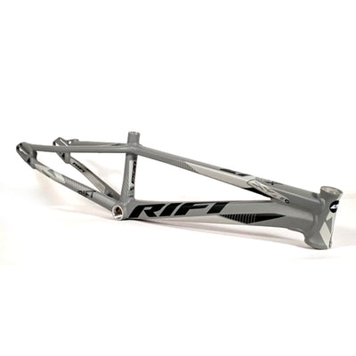 Tangent Rift ES20D BMX Race Frame-Matte Grey/Grey/Black