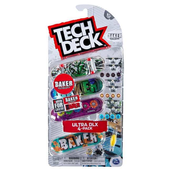 Tech Deck Ultra DLX Fingerboard-4 Pack - 5