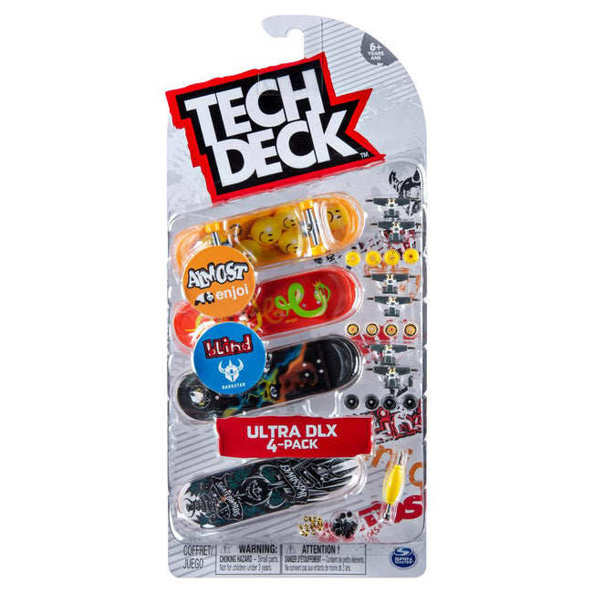 Tech Deck Ultra DLX Fingerboard-4 Pack - 7