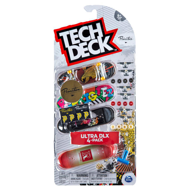 Tech Deck Ultra DLX Fingerboard-4 Pack - 8