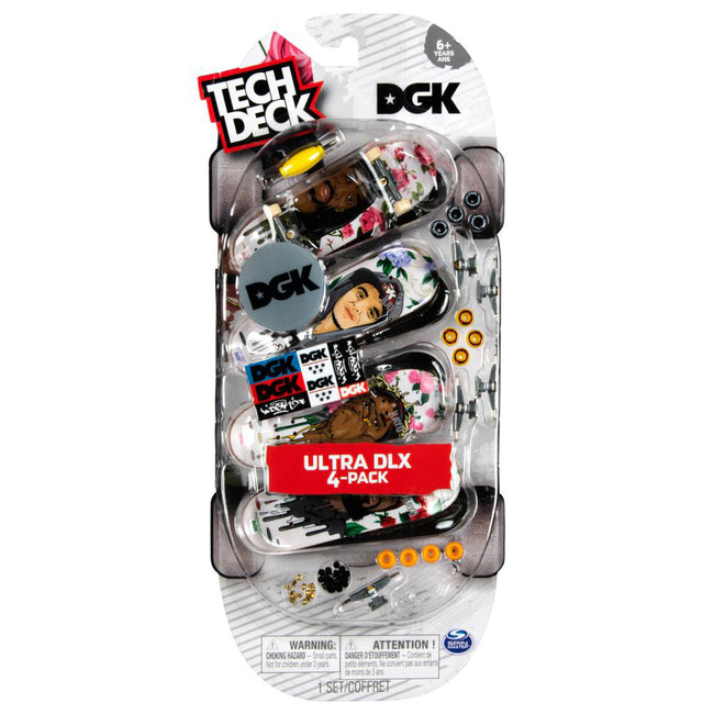 Tech Deck Ultra DLX Fingerboard-4 Pack - 9