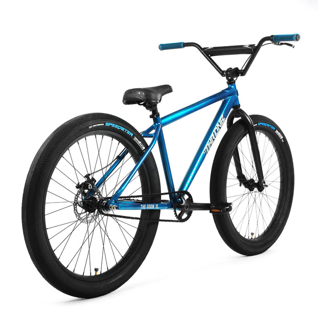 Throne Cycles The Goon XL 27.5+&quot; BMX Freestyle Bike-Electric Blue - 3