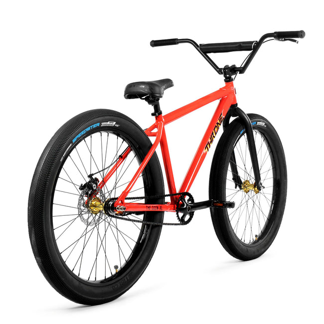 Throne Cycles The Goon XL 27.5+&quot; BMX Freestyle Bike-Fire Orange - 6