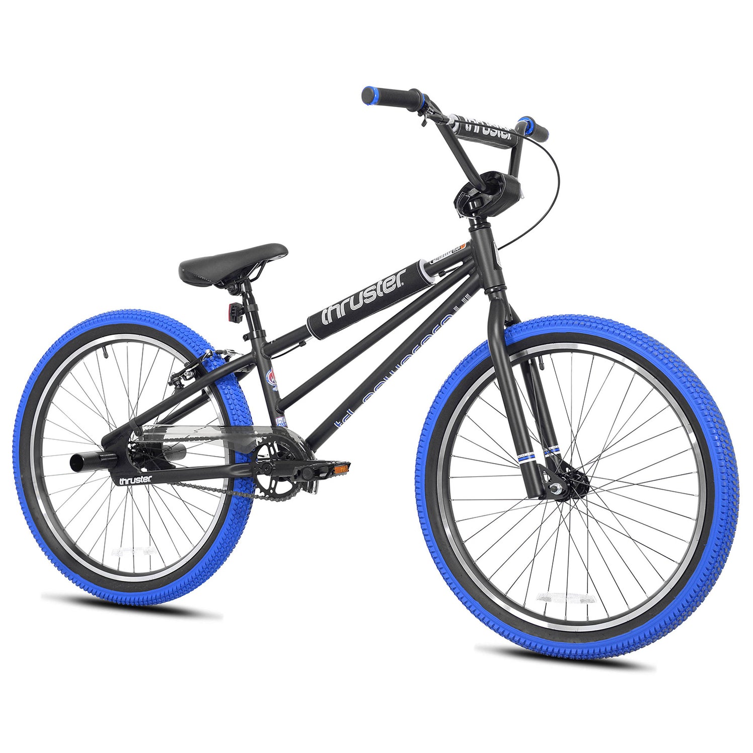 Thruster Tri Power Xl Cruiser 24inch Bmx Freestyle Bike-satin Black — J 