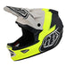 Troy Lee Designs D3 Fiberlite BMX Race Helmet-Volt Flo Yellow - 1