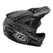 Troy Lee Designs D3 Fiberlite BMX Race Helmet-Spiderstripe Black - 5